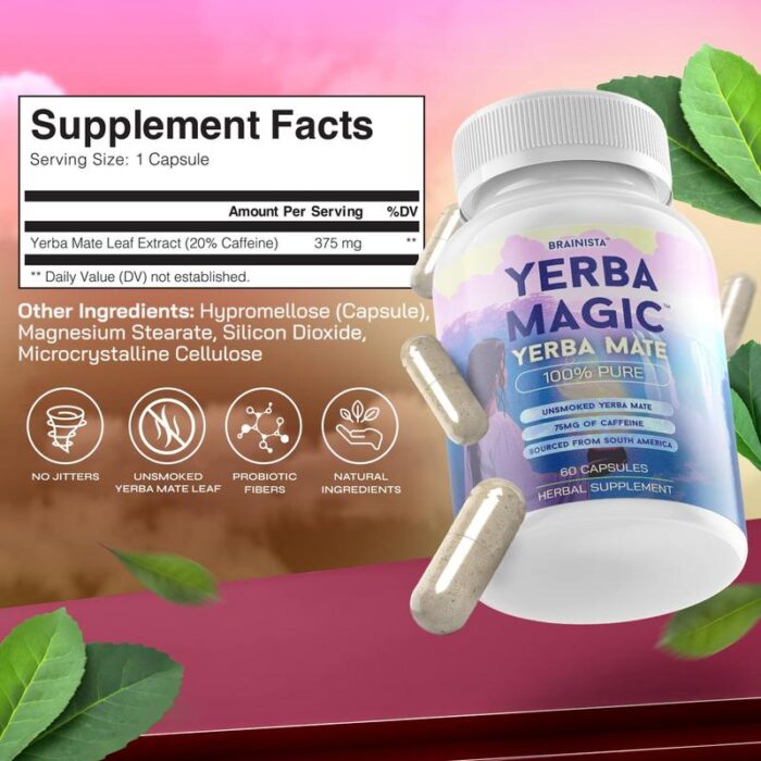 Cápsulas Yerba Magic: Supermezcla 5 en 1