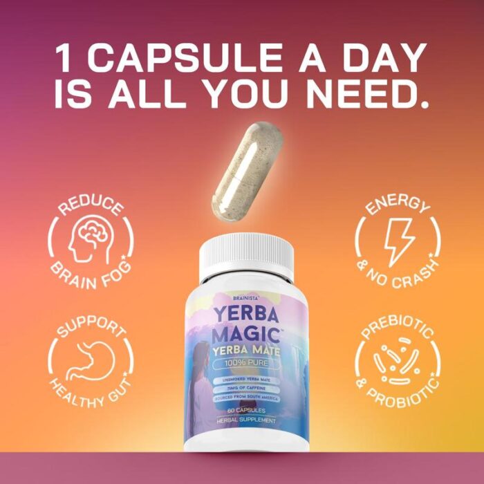 Cápsulas Yerba Magic: Supermezcla 5 en 1