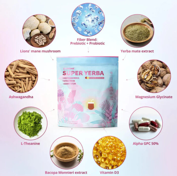 Té instantáneo en polvo Zooone Super Yerba